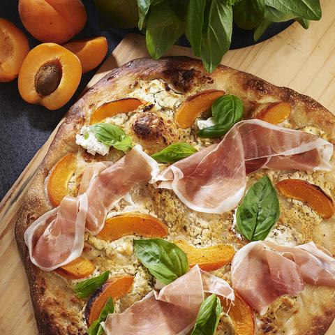 Prosciutto & Apricot Flatbread – La Quercia Cured Meats