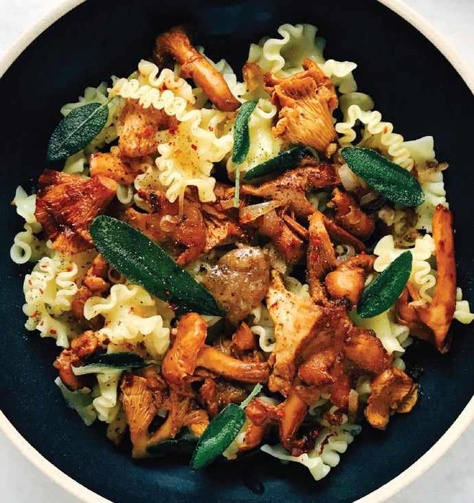 Wild Mushroom, Pancetta & Sage Pasta