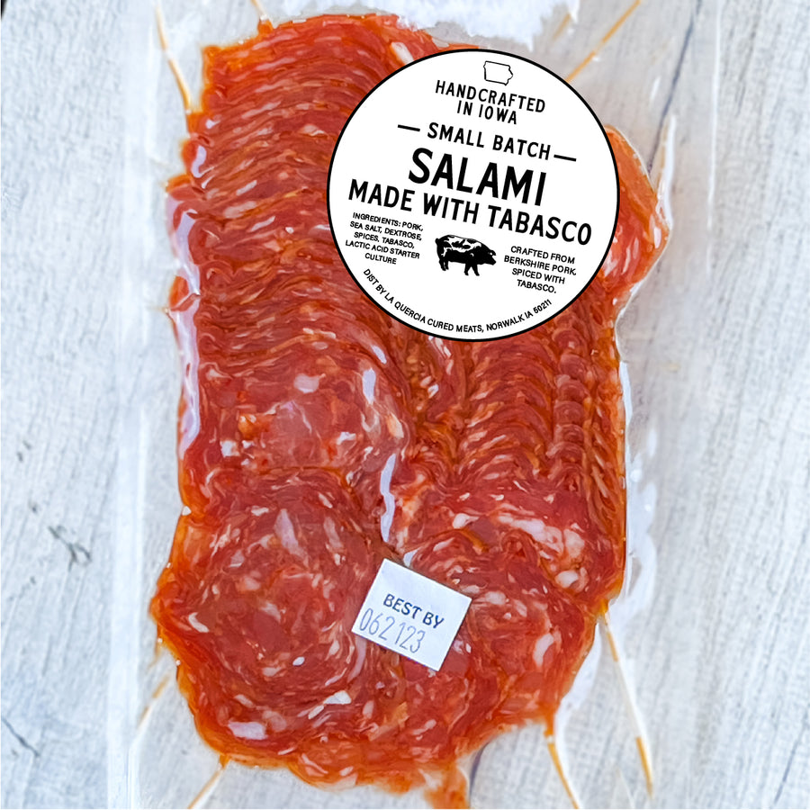 Heritage Breed Salami with Tabasco