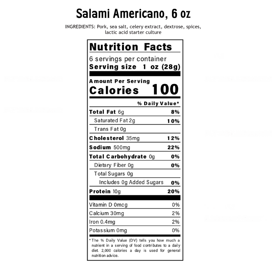 Salami Americano
